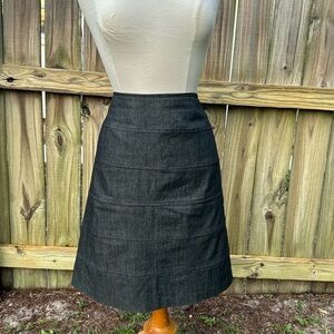 Sandro Sportwear a line denim skirt, size 14